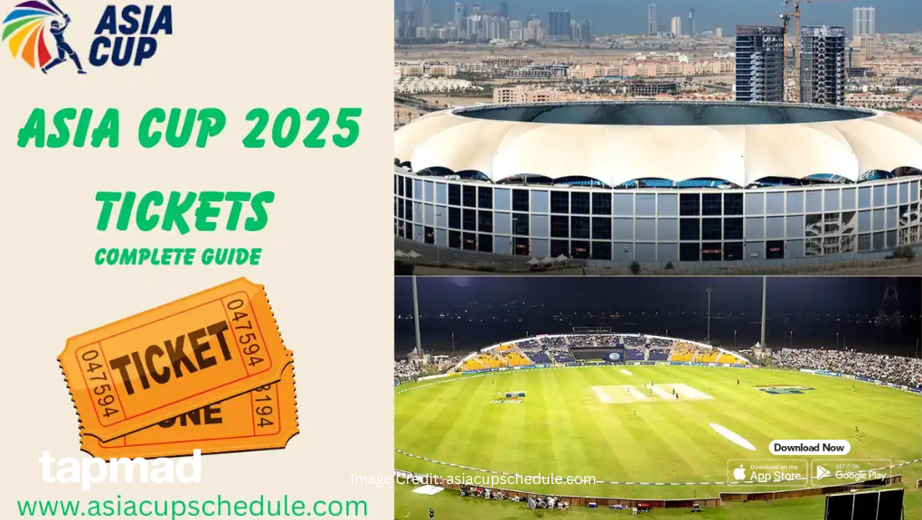 Asia Cup 2025 Tickets Now Available — Here’s How to Book!