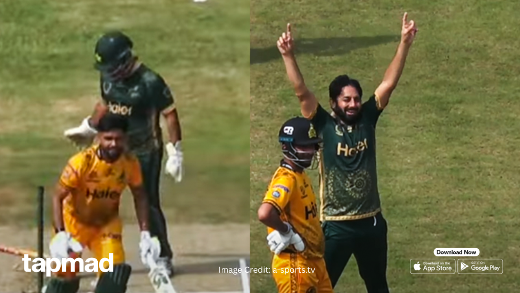 Saeed Ajmal Stuns Babar Azam With Magic Delivery in Charity Match