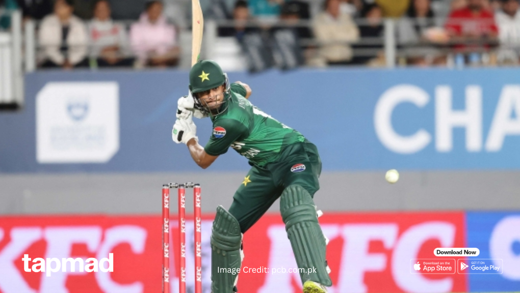 Hasan Nawaz Lights Up Sharjah: Fiery Half-Century Keeps Pakistan in Command