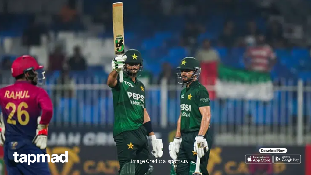 Saim Ayub, Hasan Nawaz Power Pakistan to Imposing Total