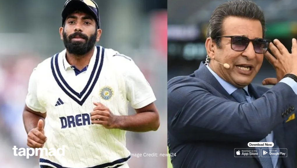 Two Eras, Two Legends: Akram Praises Bumrah’s Modern-Day Mastery | tapmad