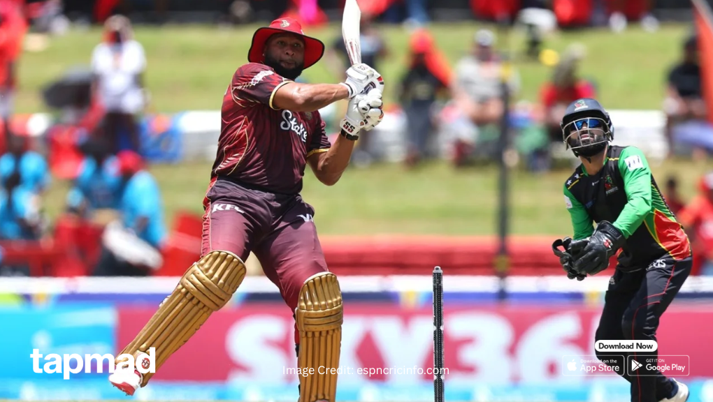Pollard and Pooran Fire Knight Riders to Fifth Straight CPL Victory