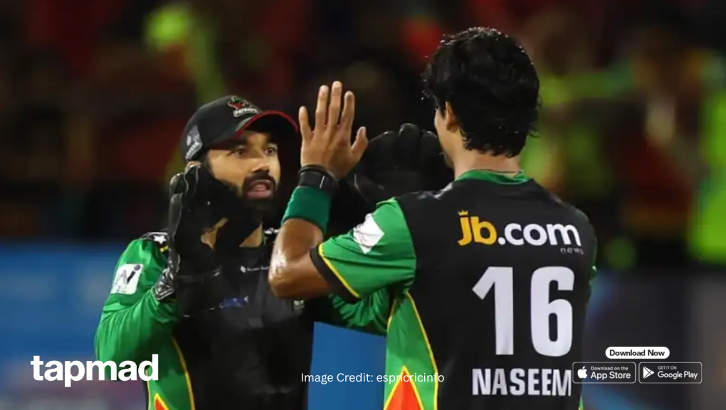 Rizwan and Bowlers Keep Patriots Alive in Playoff Race