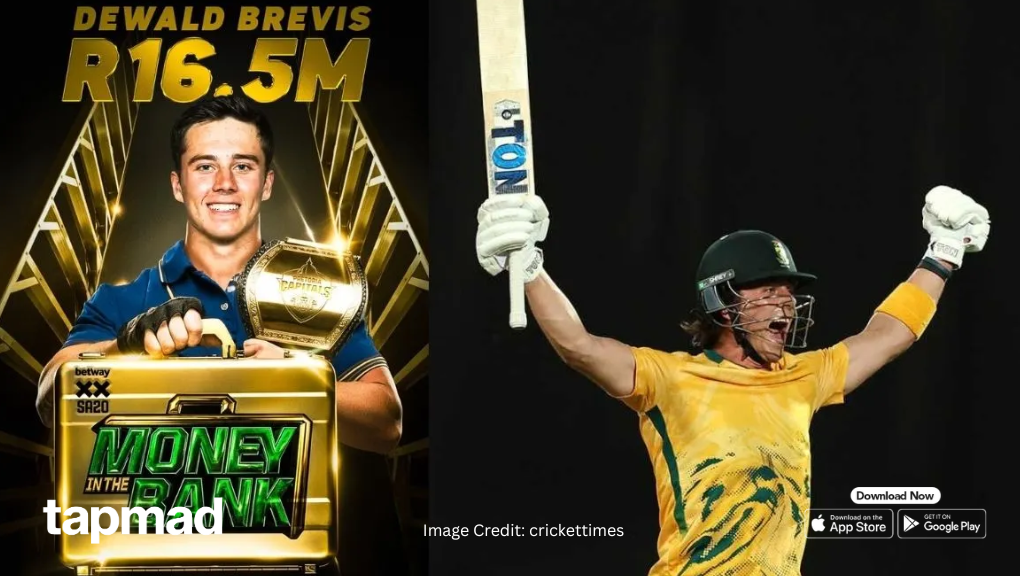 Pretoria Capitals Break SA20 Auction Record to Sign Dewald Brevis