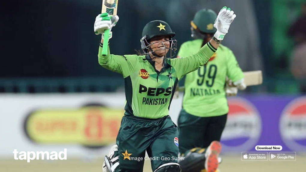 Stunning Sidra Ton Propels Pakistan to 255 Against South Africa in Lahore