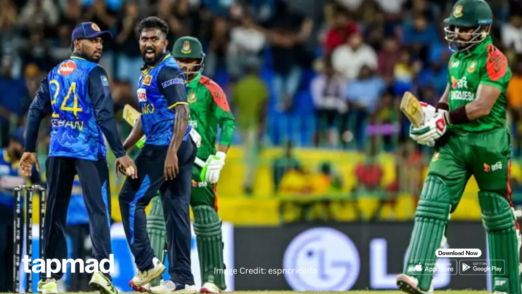 Bangladesh Down Sri Lanka in a Stunning Thriller at Dubai