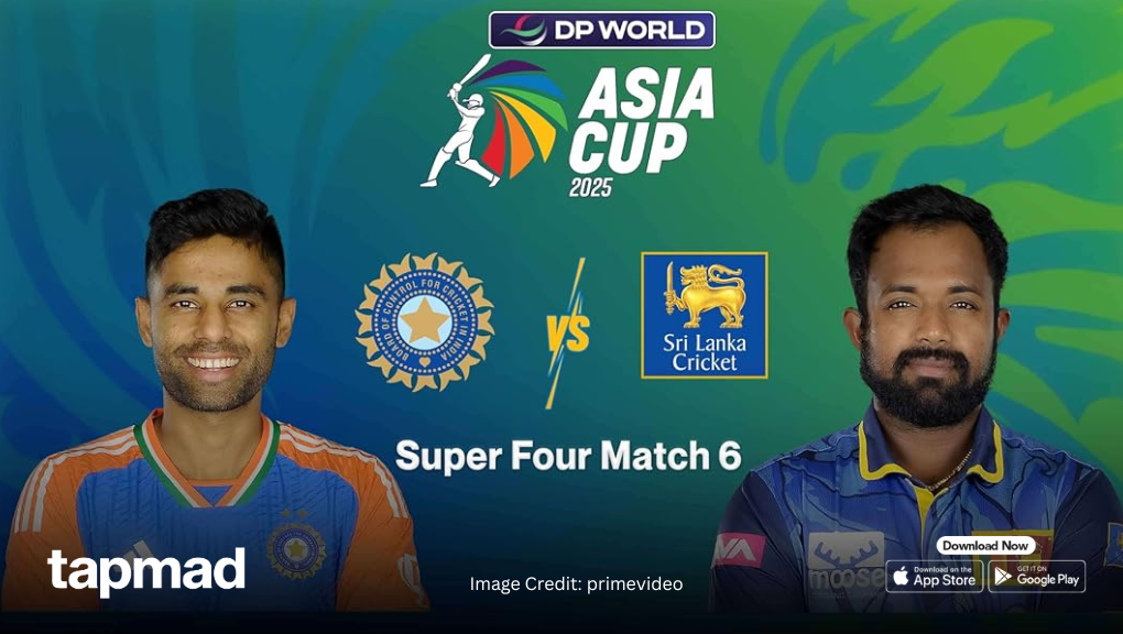 When and Where to Watch India vs Sri Lanka Asia Cup 2025 Super Fours 18th Match Live