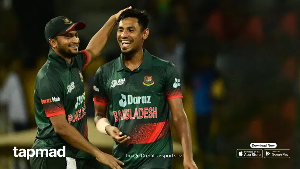 Mustafizur Rahman Breaks Shakib Al Hasan's Record During India Clash