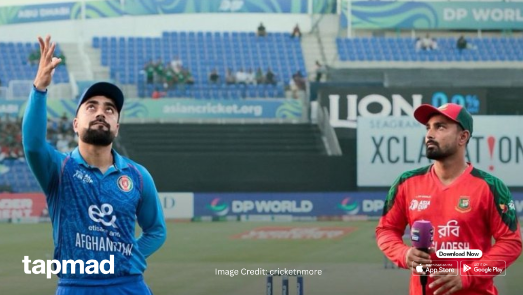 Afghanistan Opts to Bat First Against Bangladesh in the 1st T20I at Sharjah