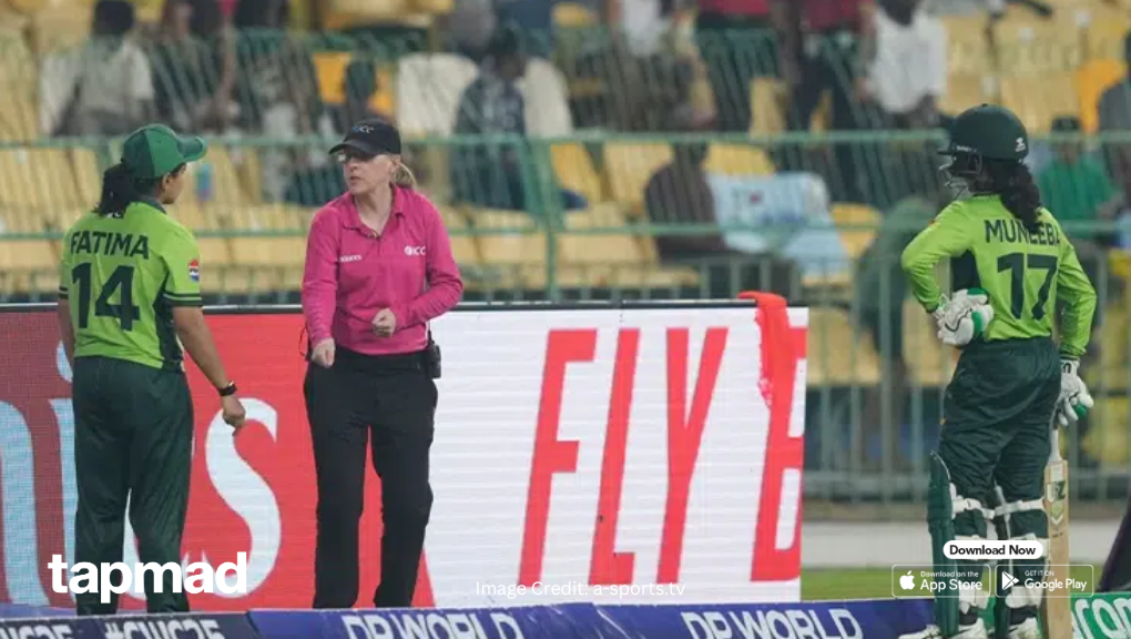 Muneeba Ali's Out Sparks Controversy In India-Pakistan World Cup Clash
