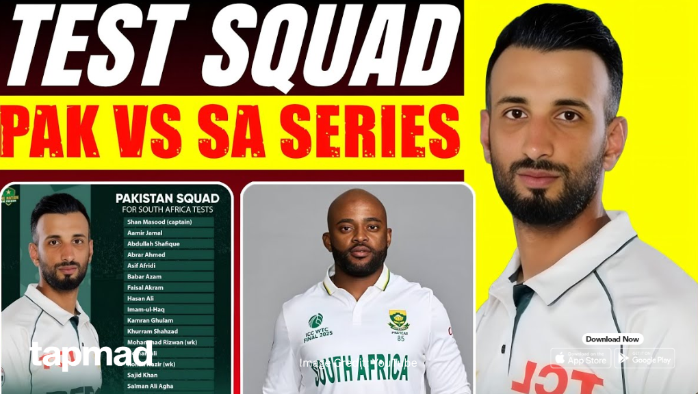 Pakistan Squad for South Africa Series 2025: Key Picks and Analysis