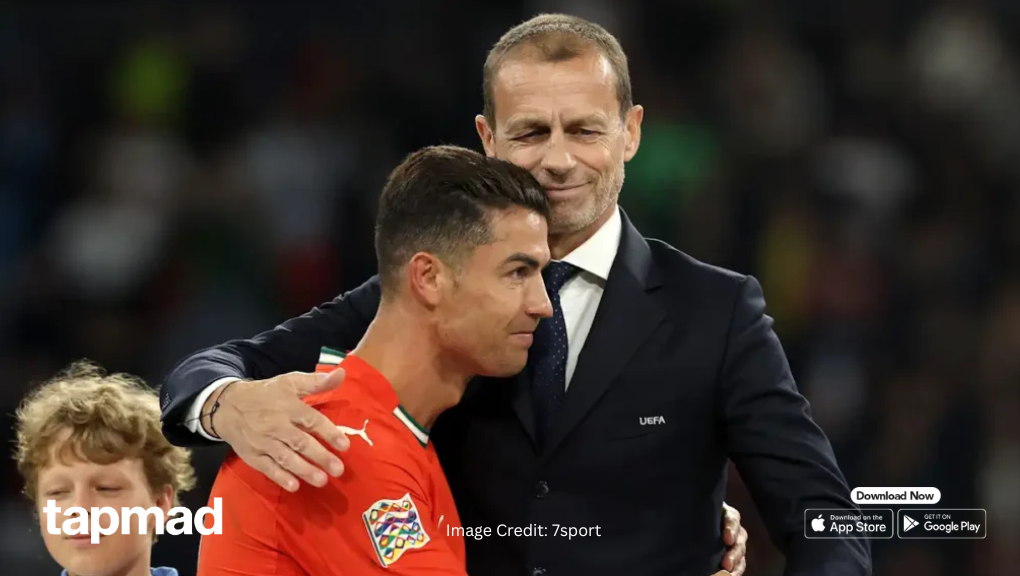 Ceferin Praises Ronaldo, Calls Him One of Football’s Top Three