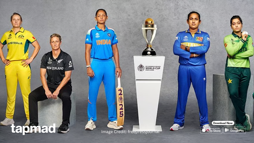 ICC Women’s World Cup 2025 Points Table and Team Standings | tapmad