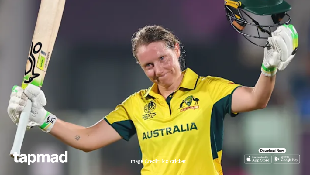 Alyssa Healy’s Heroics Power Australia to Record-Breaking Chase Against India - ICC Women’s WC 2025