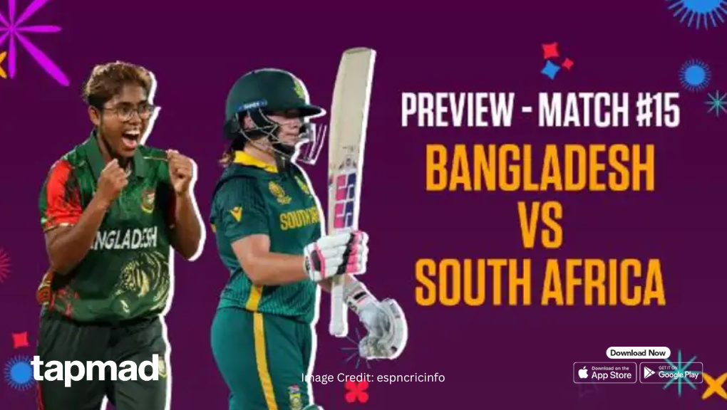 Bangladesh Choose to Bat First Against South Africa in Visakhapatnam