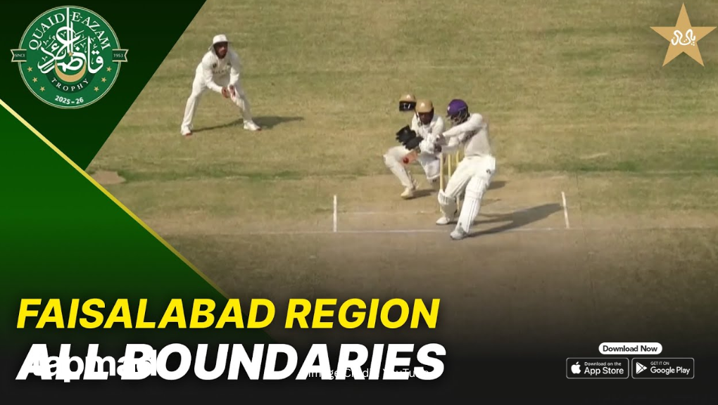 Faisalabad Region vs Peshawar Region: Quaid-e-Azam Trophy 2025