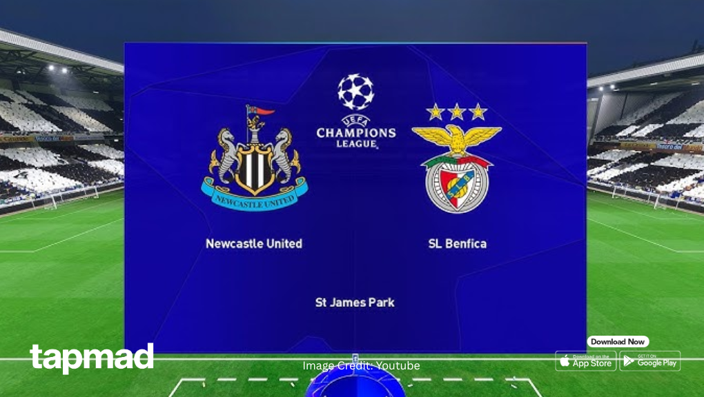 Newcastle vs Benfica: UEFA Champions League 2025–26 - Match Preview