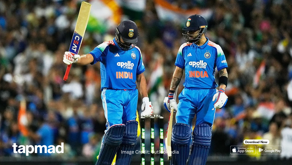 Rohit, Kohli Power India to 9-Wicket Win vs Australia | 3rd ODI | tapmad