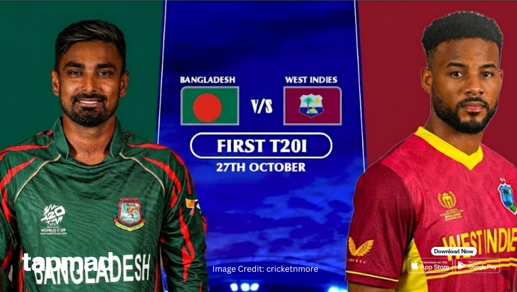 All-Round West Indies Brush Aside Bangladesh in the 1st T20I at Chattogram