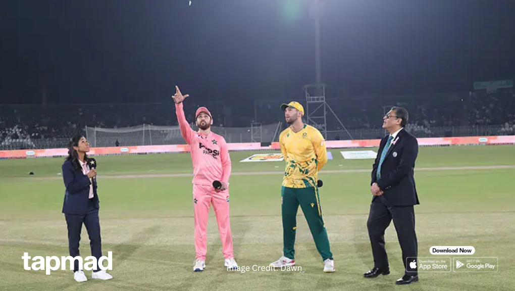 Pakistan Opts to Field Against South Africa in the 1st T20I at Rawalpindi