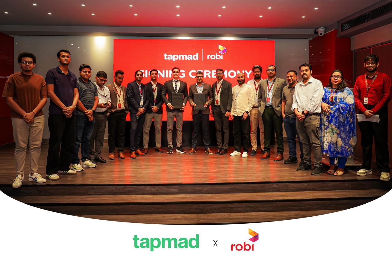 tapmad Strengthens Regional Presence Through Partnership with Robi Axiata in Bangladesh