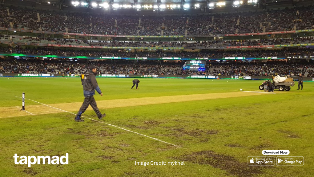 Rain Stops India’s Fiery Start in T20 Opener vs Australia