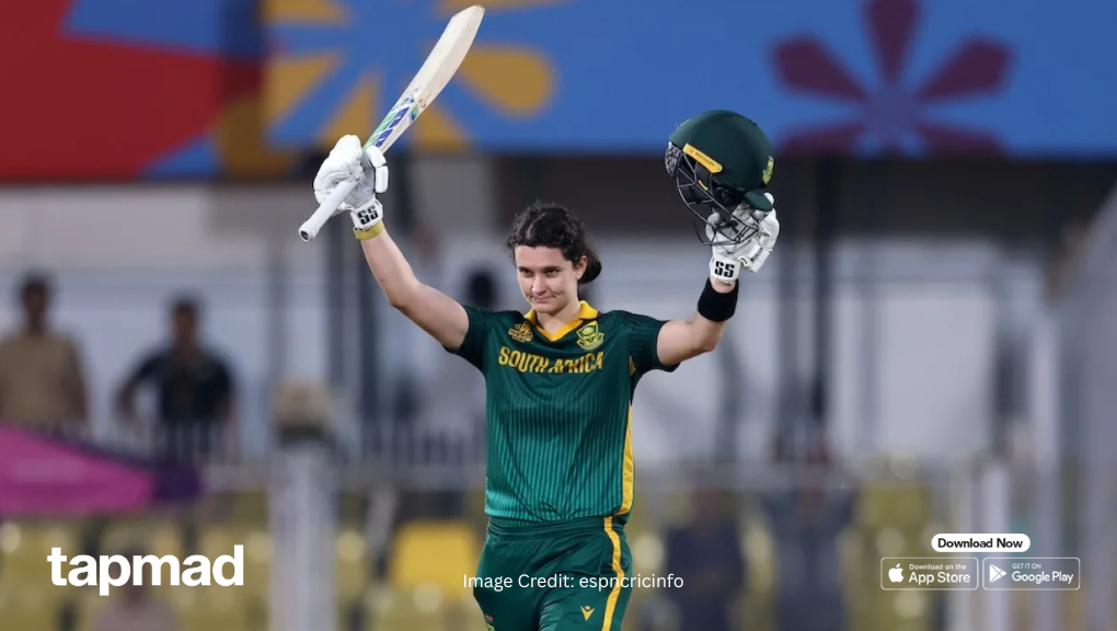 Wolvaardt Hits 169 as South Africa Post 319 vs England in World Cup Semi-Final