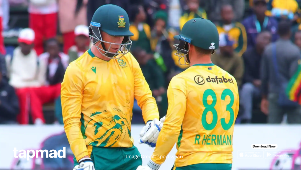 Rubin Hermann replaces injured Brevis for Pakistan ODIs