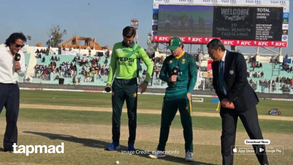 South Africa Choose to Bat in Faisalabad Decider as De Kock Leads Confident Start
