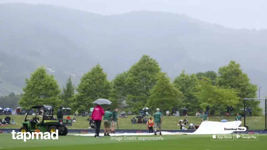 NZ vs WI 4th T20I: Rain Washes Out Match After 39 Balls, New Zealand Lead Series 2-1