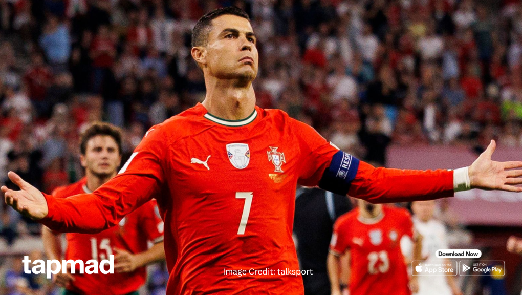 Cristiano Ronaldo has done it again, stopping the football world in its tracks