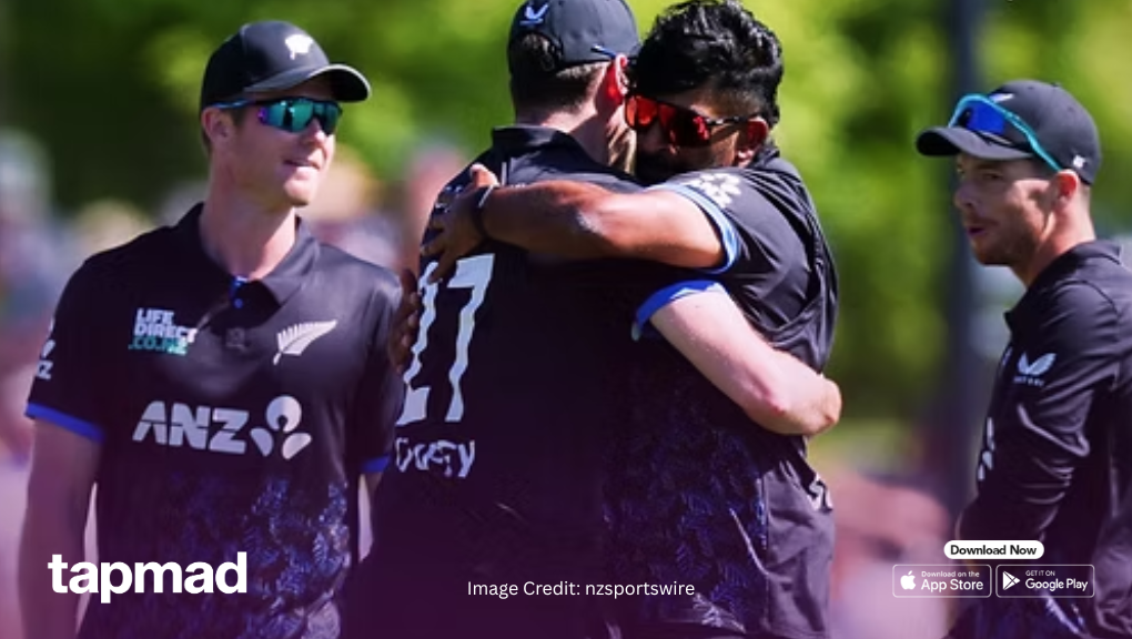 Black Caps Celebrate 3-1 Victory After Duffy Stuns West Indies