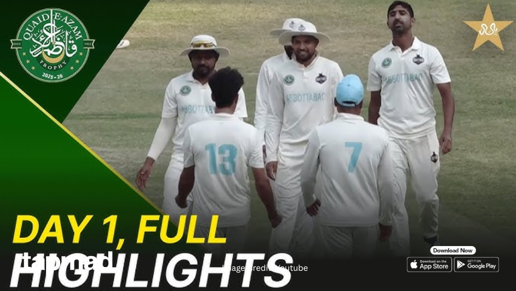 Multan vs Abbottabad Region: Quaid-e-Azam Trophy 2025 - Match Updates