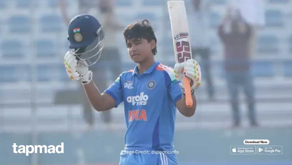 Suryavanshi Hits Joint-Second Fastest Men's T20 Century by an Indian