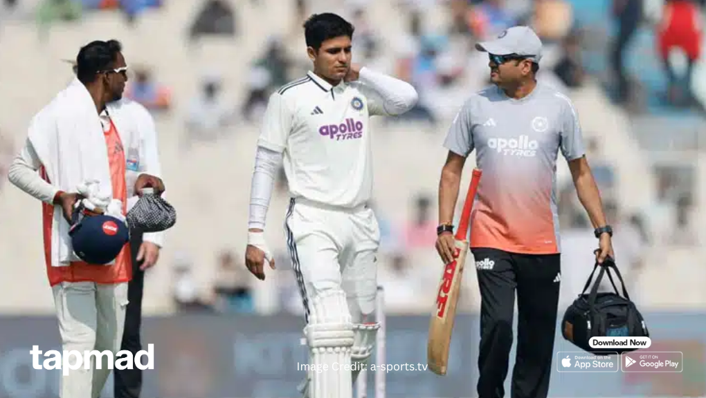 Shubman Gill Ruled Out of Second Test Against South Africa Due to Neck Injury