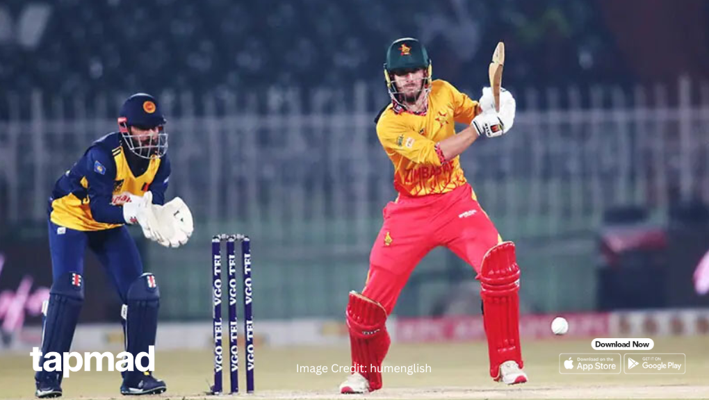 Bennett and Raza Shine as Zim Posts 162/8 Against SL