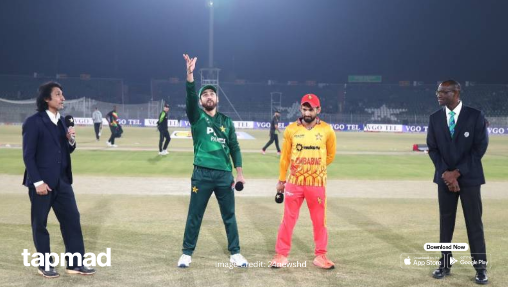 Pakistan Opt to Bat After Winning Toss in 4th T20I Against Zimbabwe