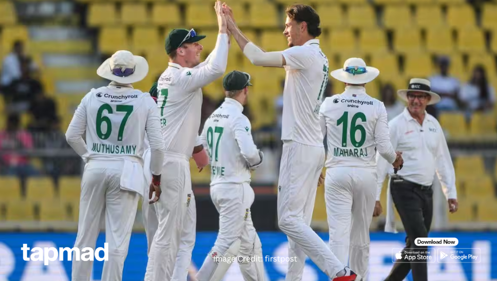 South Africa on the Verge of Historic Test Series Win as India Struggles at 27-2