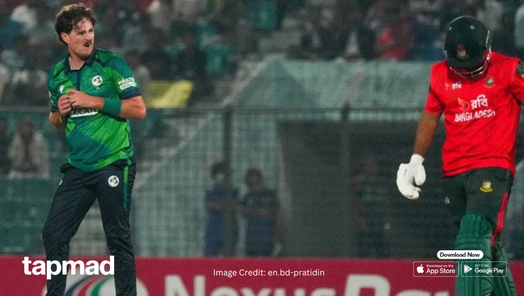 Ireland Beat Bangladesh by 39 Runs in the 1st T20I at Chattogram