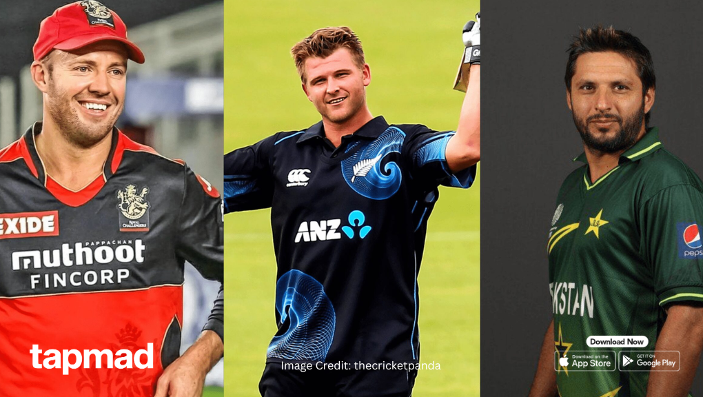 Top 10 Fastest Centuries in ODI Cricket and the Record Setters Behind Them