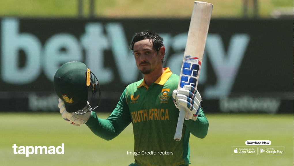 De Kock’s Ton Lifts South Africa, But India’s Bowlers Drag Them Back to 270 in 3rd ODI