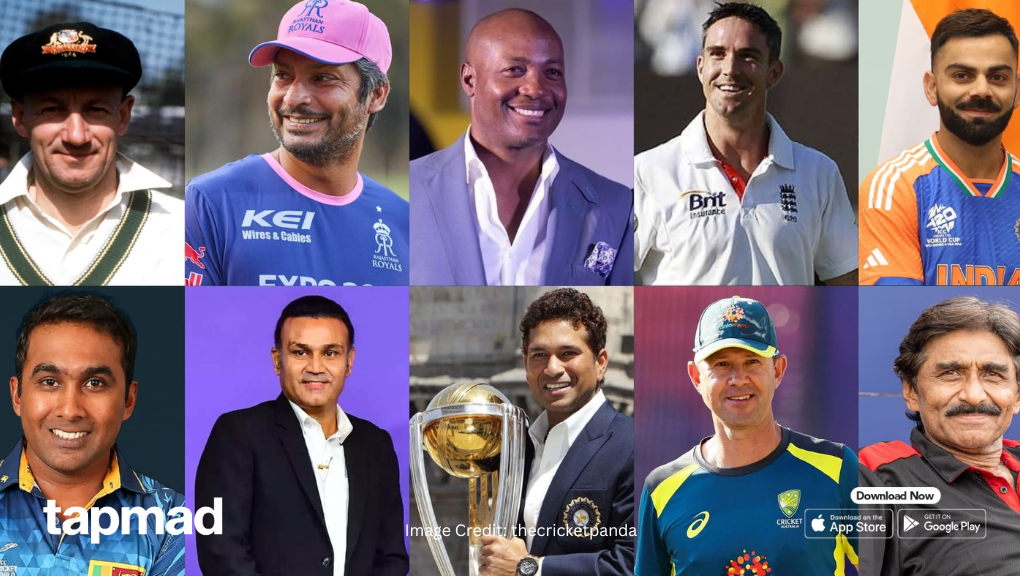 Players with the Most Double Centuries in Test Cricket
