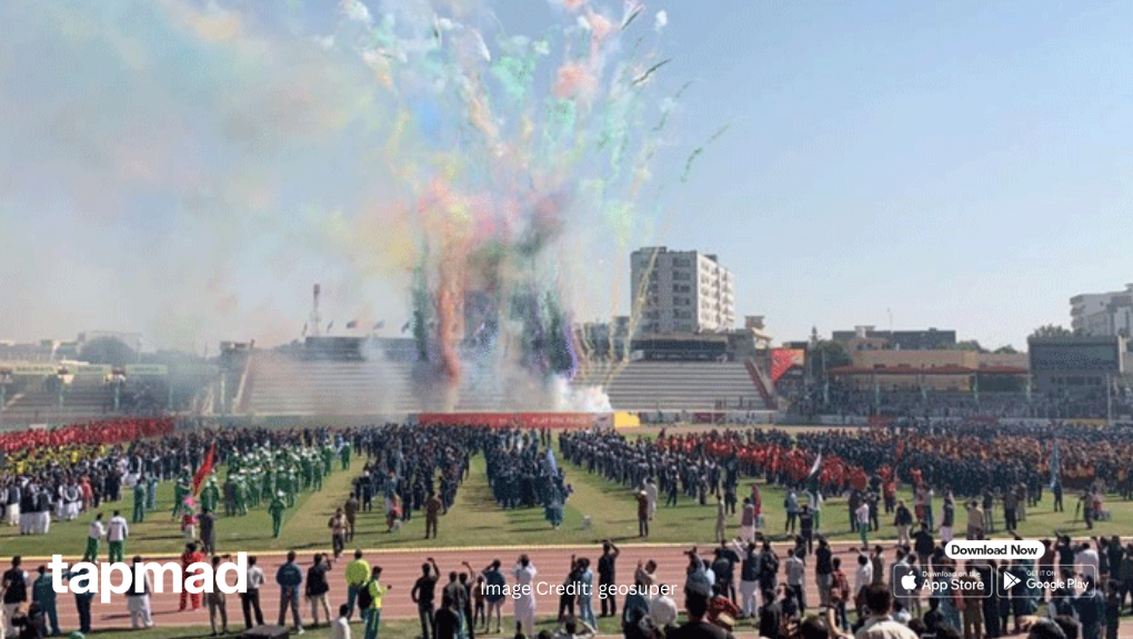 Athletes Shine and Crowds Cheer on Day 1 of 35th National Games in Karachi