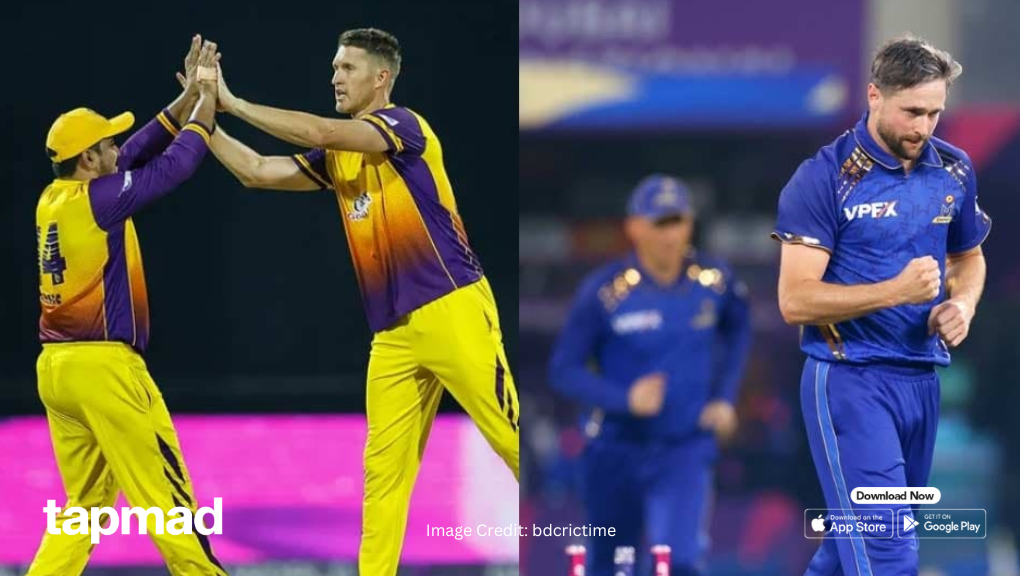 MI Emirates Edge Sharjah Warriorz in Nail-Biting ILT20 Thriller