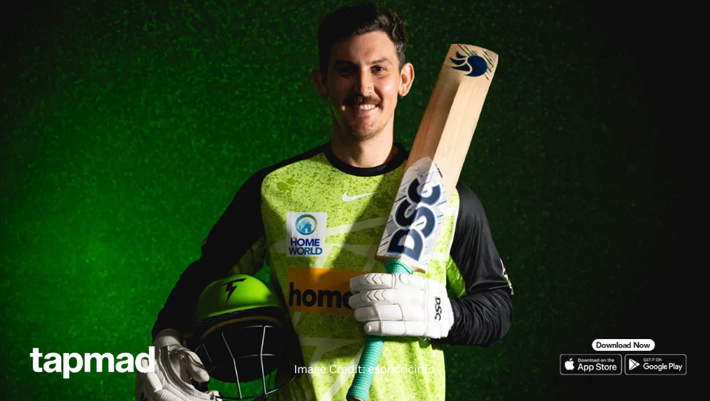Maddinson Plots BBL Comeback After Re-signing with Sydney Thunder