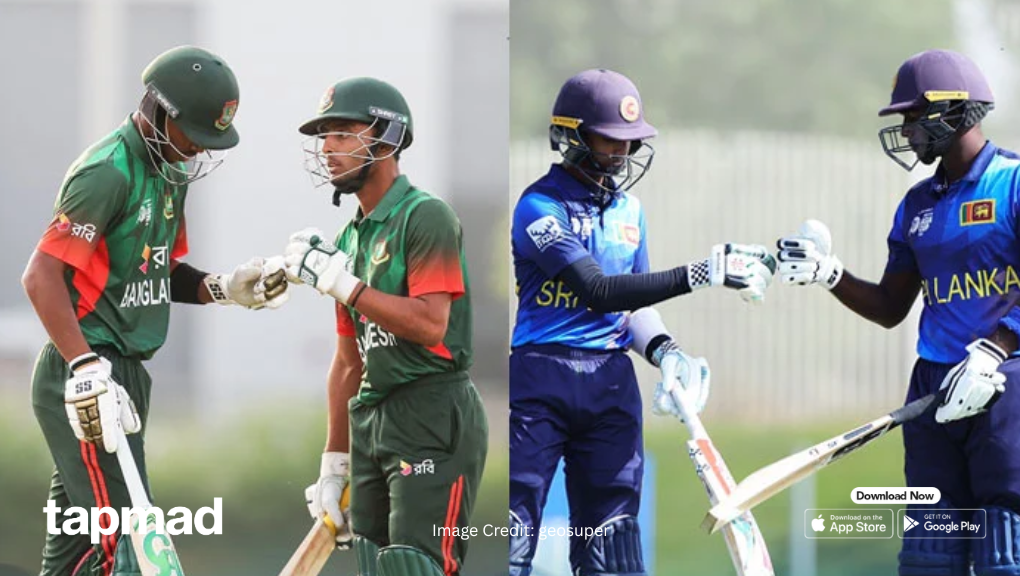 Bangladesh U19 Hold Nerve in Run Chase as Sri Lanka U19 Crush Nepal on Opening Day