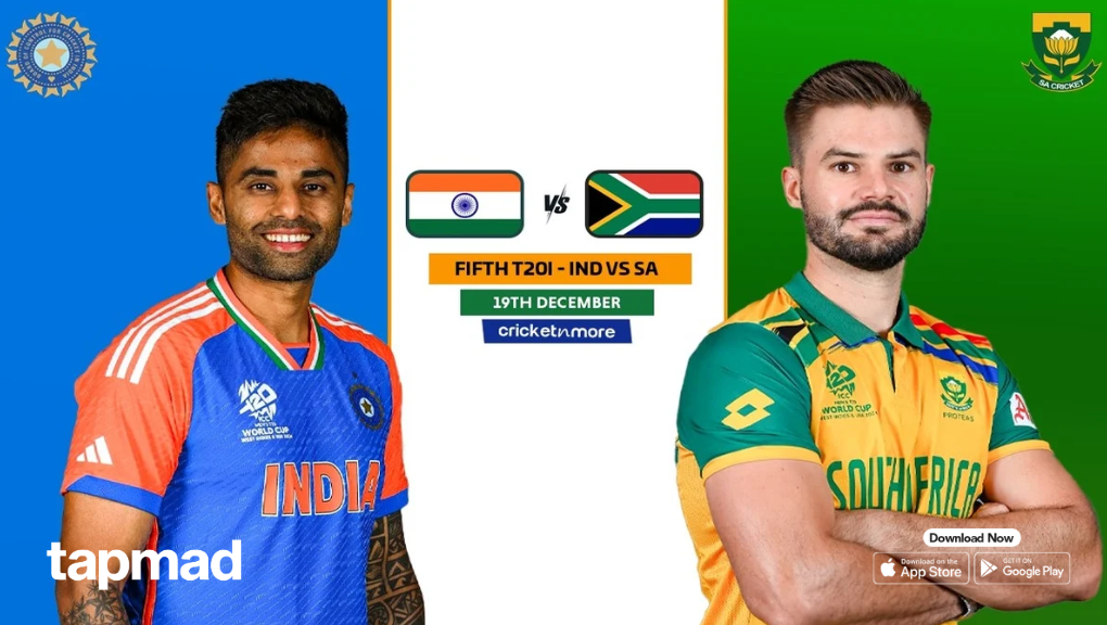 India vs South Africa 5th T20I 2025: Complete Match Preview and Analysis