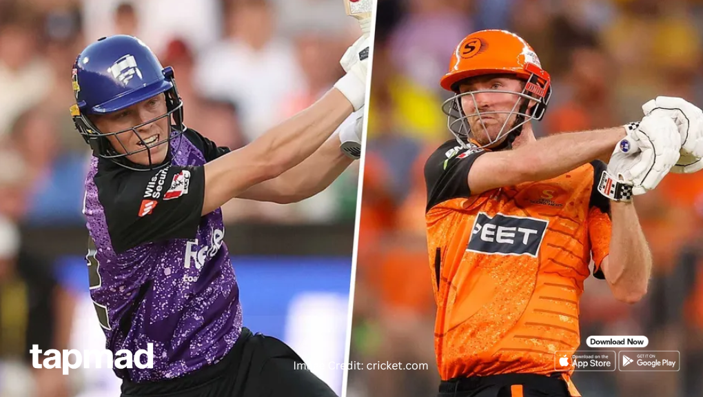 Scorchers vs Hurricanes: BBL Match Preview and Live Streaming on tapmad