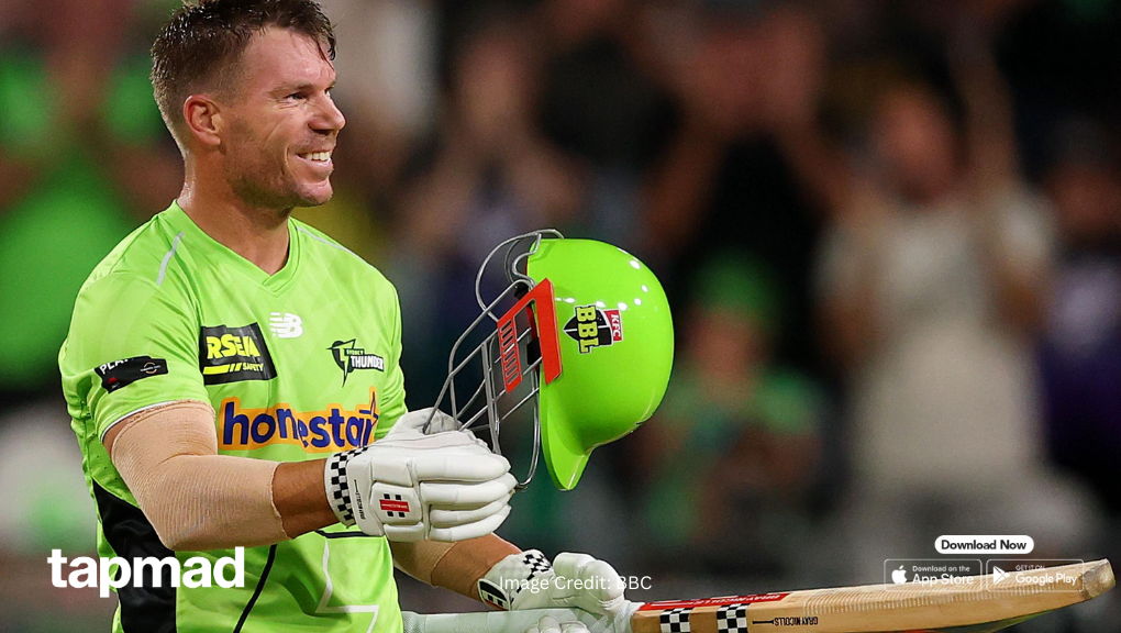 Warner’s Heroic 130* in Vain as Tim Ward Powers Hurricanes Past Sydney Thunder