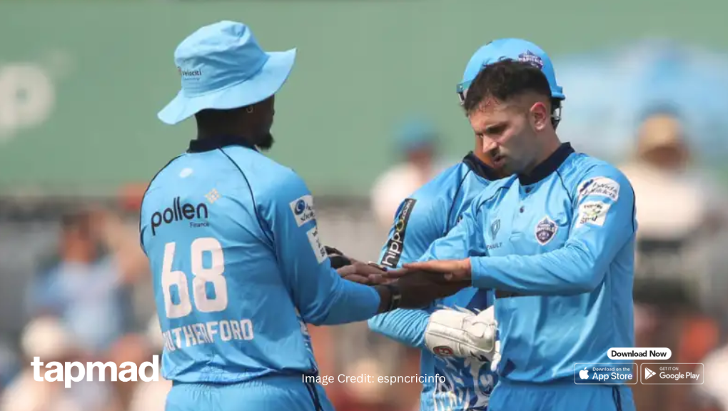 Rutherford, Maharaj Shine in Pretoria Capitals Hard-Fought Win Against Paarl Royals